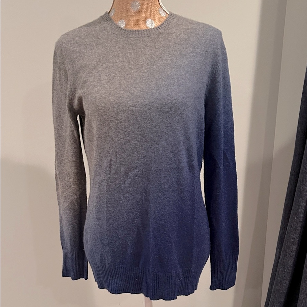 HAYDEN CASHMERE OMBRE SWEATER L